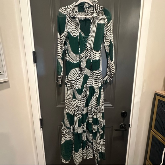 Anthropologie The Marais Printed Chiffon Maxi - Picture 2 of 6